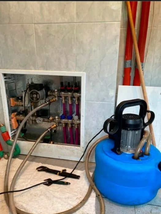 Промывка системы отопления