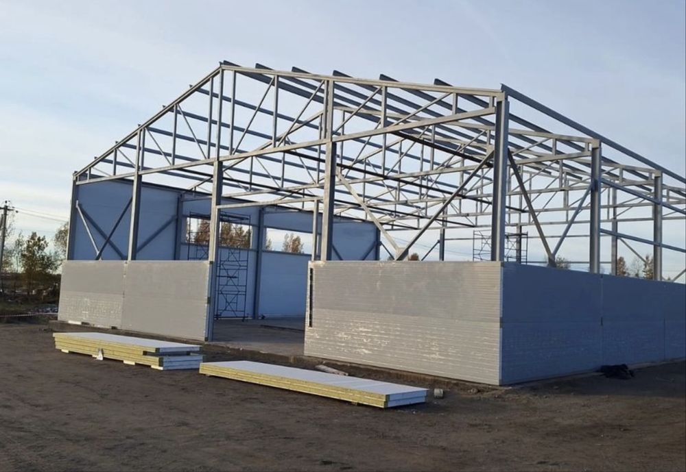 Строительство ангаров под ключ
