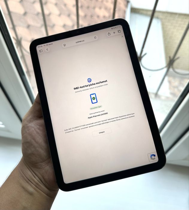 iPad Mini 6 Gray 64GB +Sim