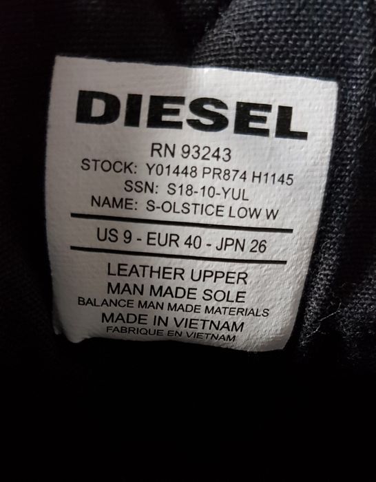 Adidasi dama  DIESEL