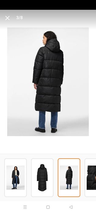 Geacă lungă de iarnă pentru femei