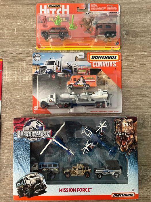 Метални колички Matchbox и Welly