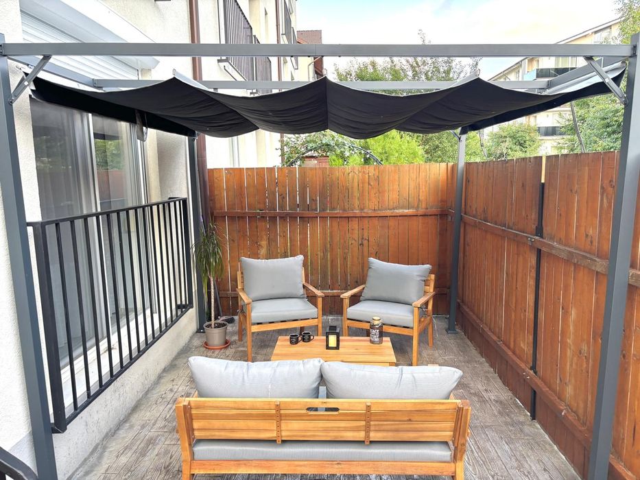Apartament de inchiriat 2 camere cu terasă