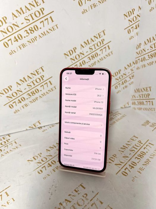 NDP Amanet Calea Mosilor 298   IPHONE 13 RED  (49408)