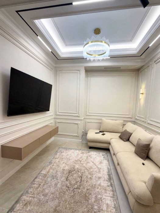 Светлая 2-комнатная квартира 54 м² в ЖК Obi Hayot, Яшнабадский район