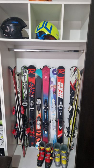 Schiuri/schi Salomon , Fischer 70-180 cm