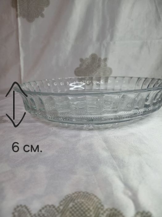 Хрустальное блюдо