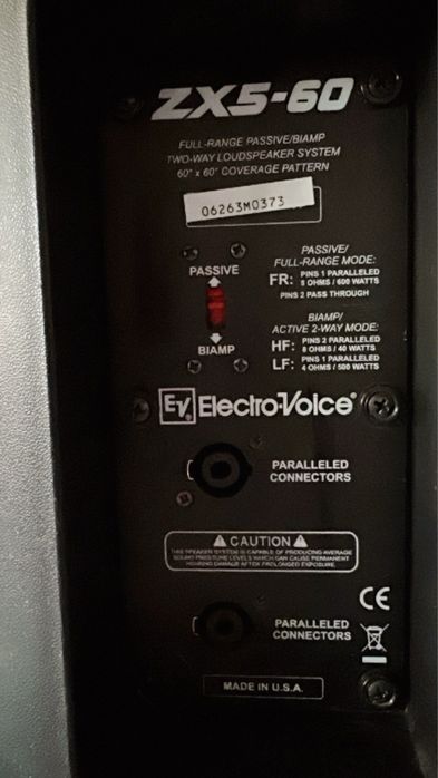 Срочно продается американские калонки EV