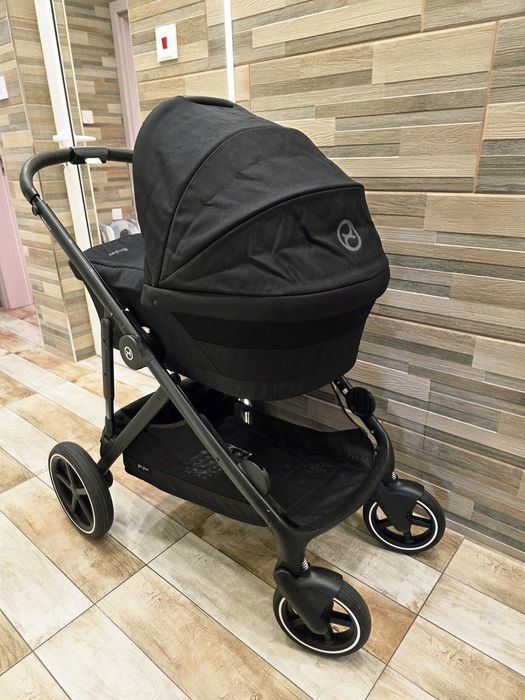3в1 Cybex Gazelle S Moon Black - Като нова! Идеална за породени деца + ПОДАРЪК