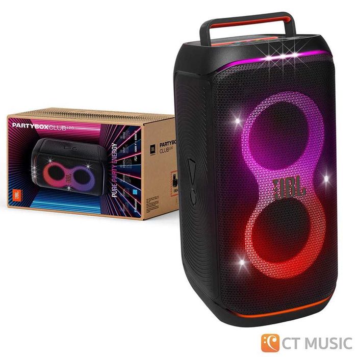 JBL PartyBox Club 120 — мощная колонка LED-подсветка. Есть доставка