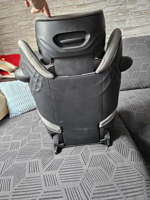 Scaun auto pentru copii Cybex Gold Solution G i-Fix Plus Lava Grey, gri