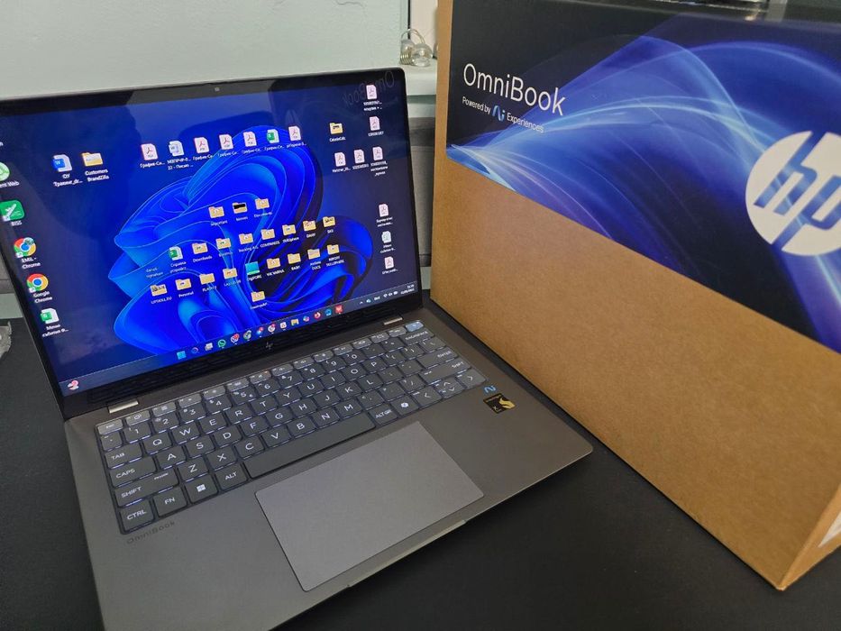 Hp Omnibook X Elite AI, 2.2 K Touchscreen, 512 GB, 16GB, 42 MB Cache