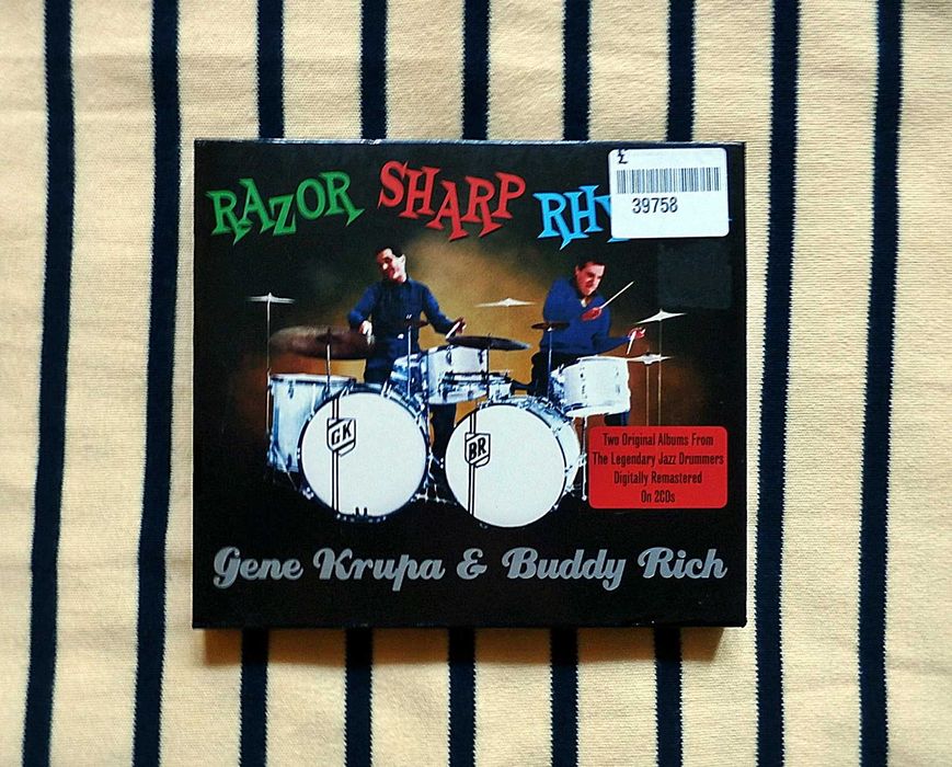 CD(2CDs) - Gene Krupa & Buddy Rich - jazz drummers