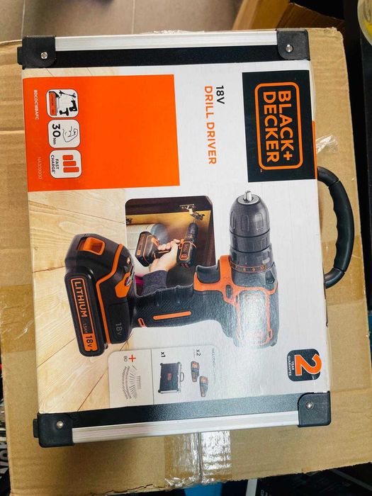 Filetanta Black+Decker BDCDC18BAFC-QW 18V + accesorii si geanta