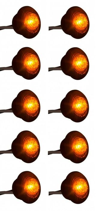 1бр. кръгли LED ЛЕД габарити за ролбар Eagle Eye 12-24V 3 цвята Полша