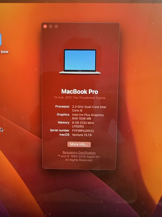 Macbook Pro 2018