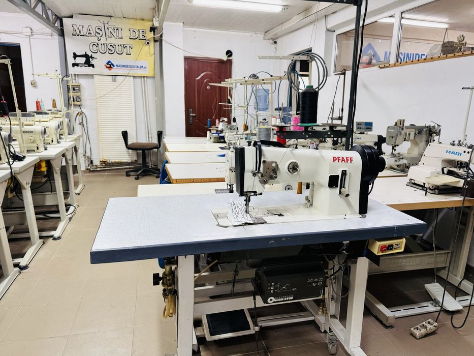 Masina de cusut piele PFAFF cu triplu transport
