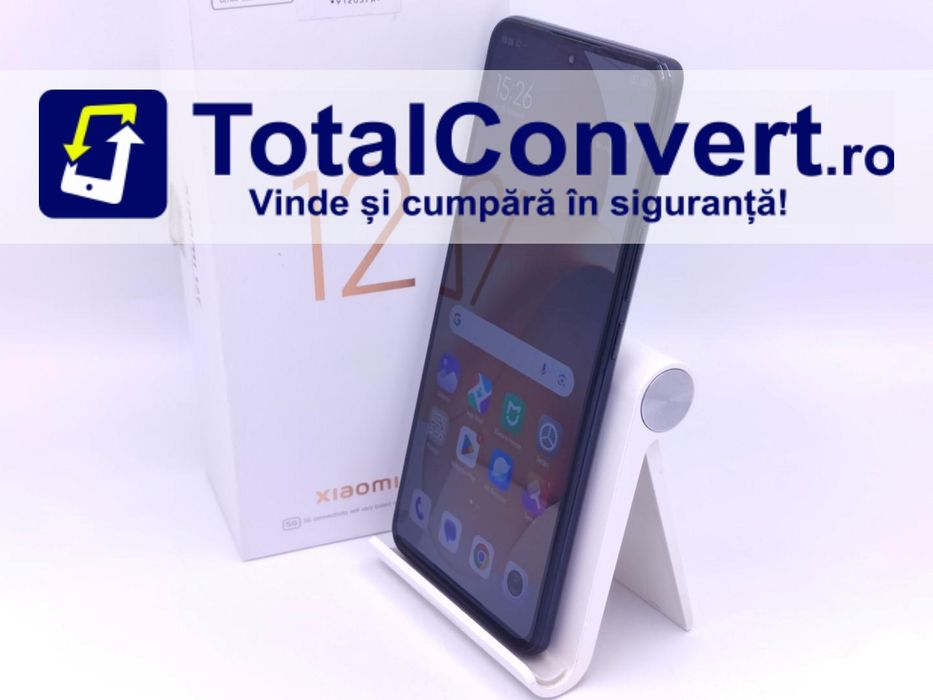 Xiaomi 12T 128GB Black 8GB Dual SIM cutie, Garantie 24 luni | #D91203