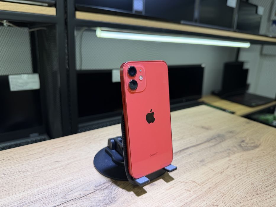 iPhone 12 mini, 64 GB, красный, АКБ74%, 1602/А10