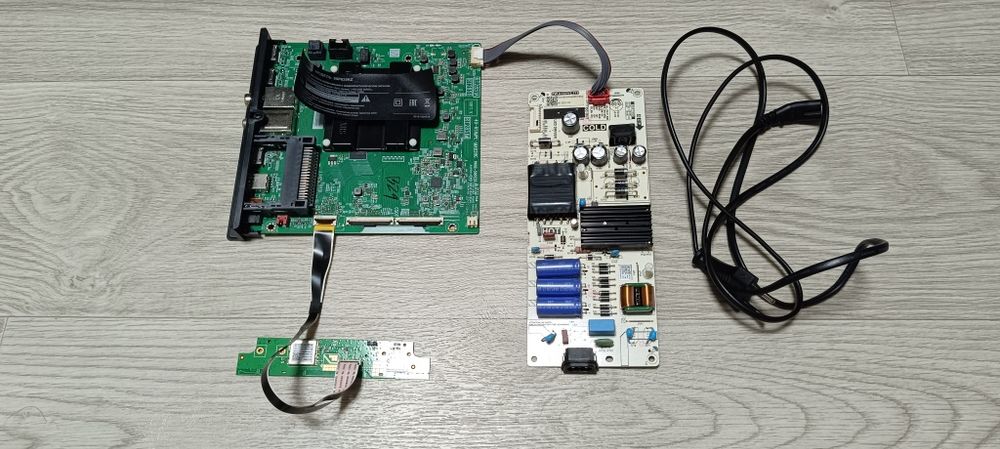 Телевизор TCL 55P635KZ плата и БП