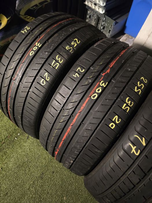 255.35.20 2x continental 2x pirelli
