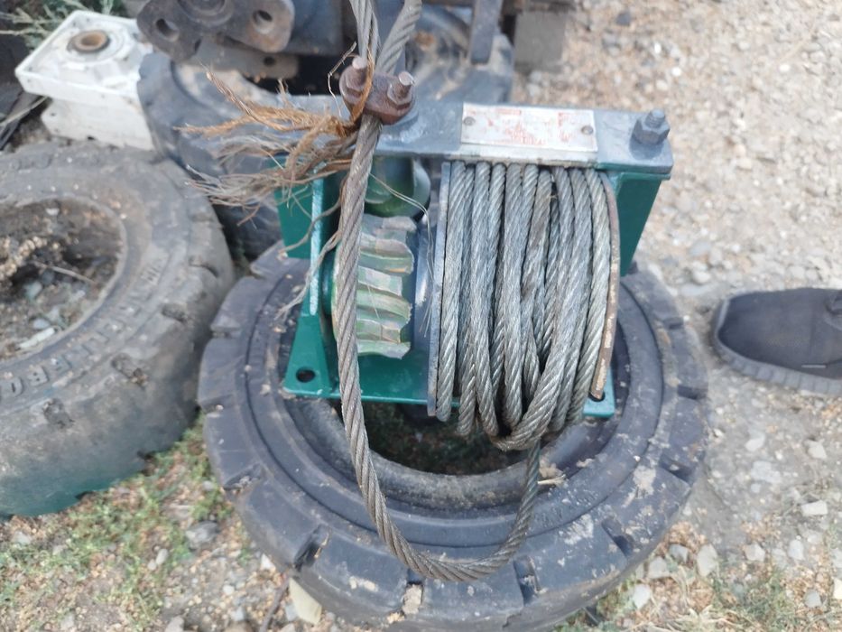 Troliu tractoras gradina german