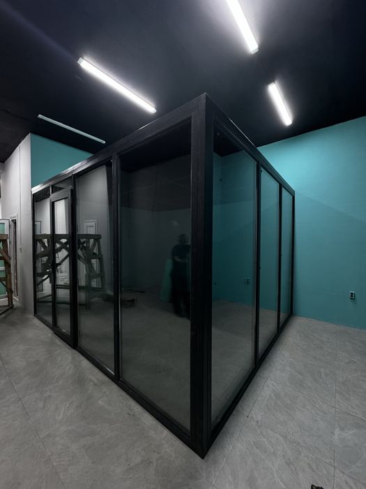 Пластиковые окна двери перегородки