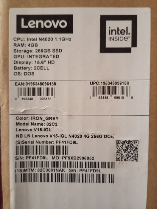 Noutbuk Lenova sotiladi