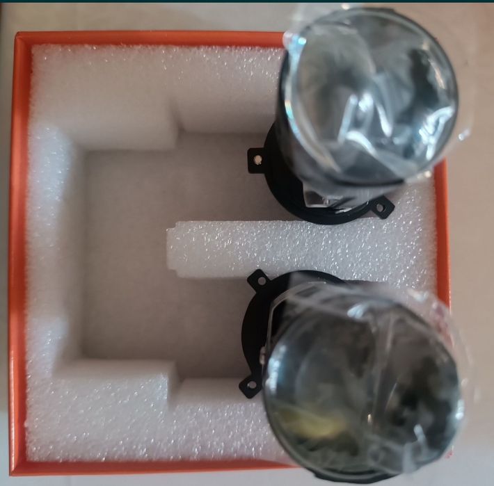 Bi led лампы Н4. H19 с линзами