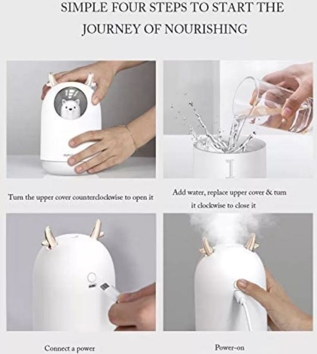 Ароматерапевтичен Овлажнител Дифузер Регулируем Режим M106