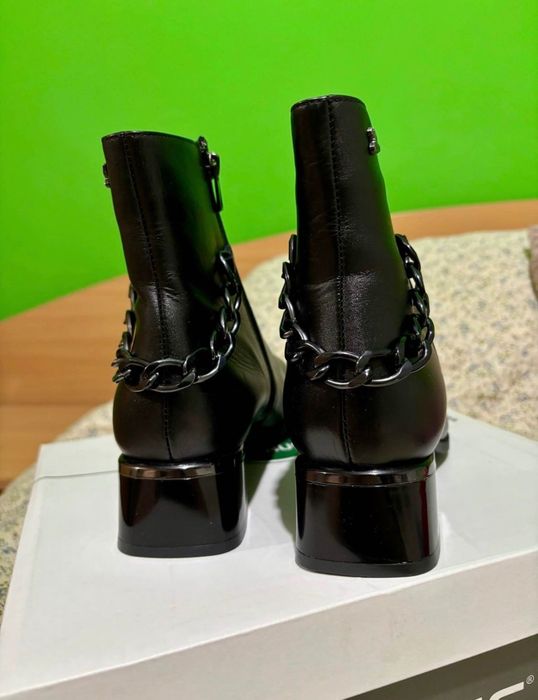 Боти естествена кожа