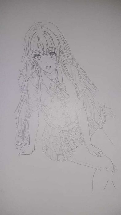 Аниме персонажи раскраски