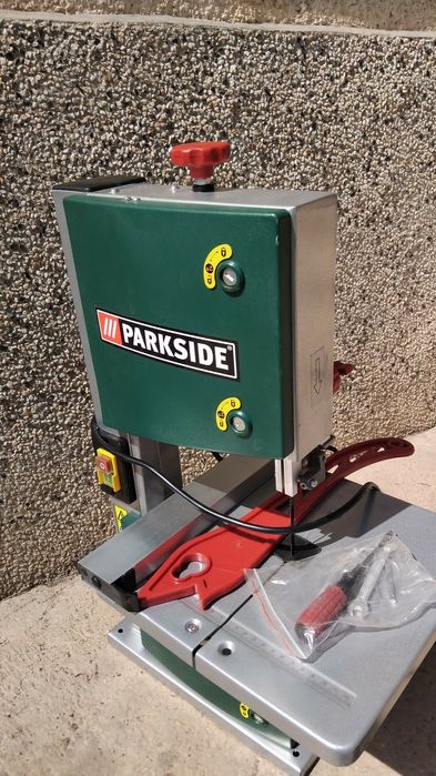 Parkside 350w лентов колонен банциг лентоотрезна