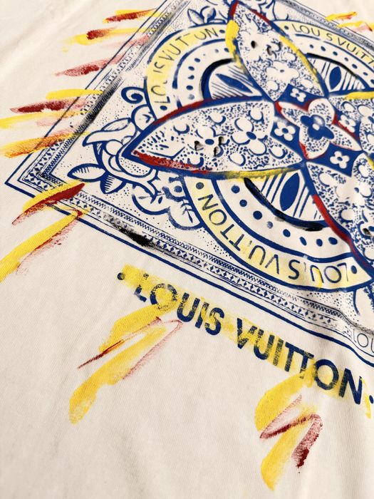 Louis Vuitton тениски — бяла и черна, размери S–XXL, нови