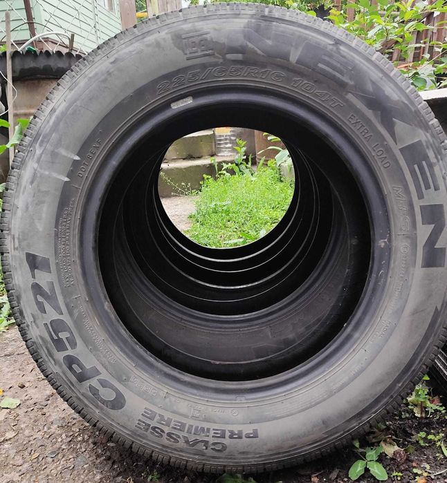 Продам  Автошины б/у 225/65 R16- лето