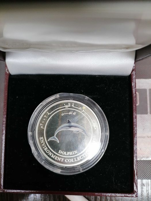 Монета серебро Oman 2002