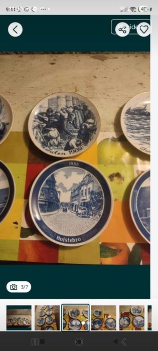 Farfuri porțelan pictate