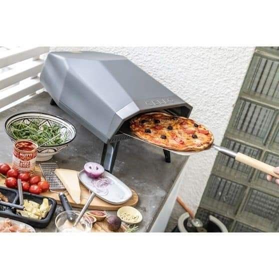 Cuptor de pizza Cello Piccolo 12 pe gaz, inox, gri, nou