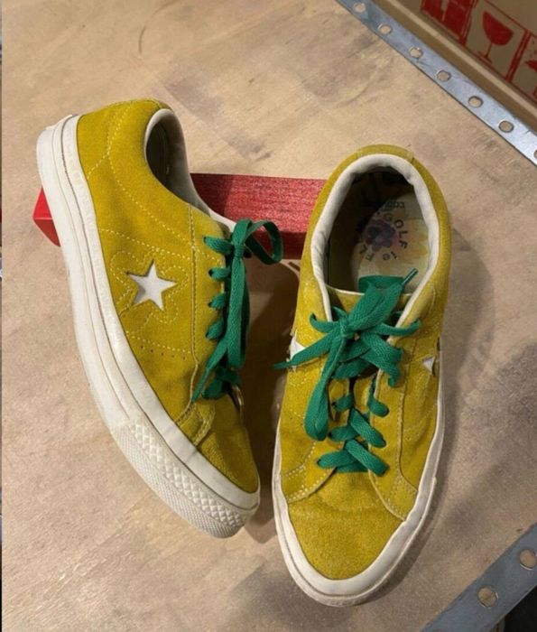 Кецове Converse One Star x Golf Le Fleur Sulphur 2017 – Golf Wang / Tyler, The Creator