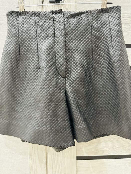 Кожанные женсеие шорты