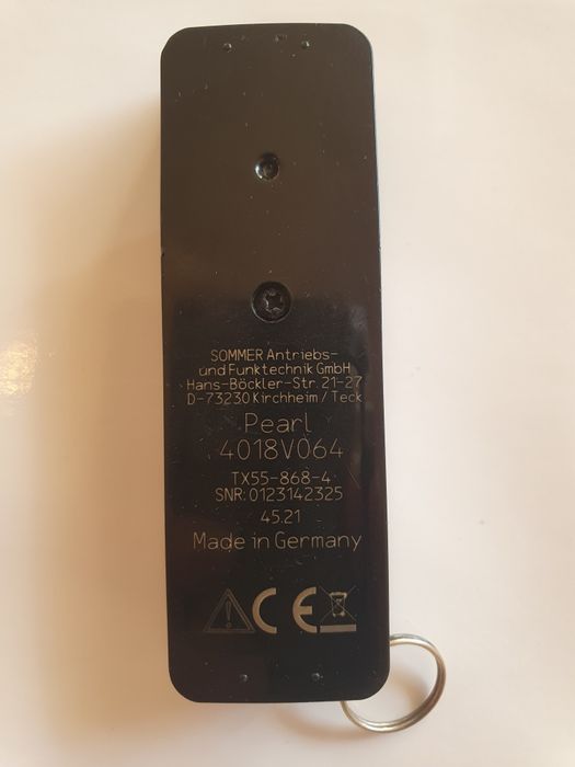 Telecomanda originala Sommer MCA Pearl 4 canale