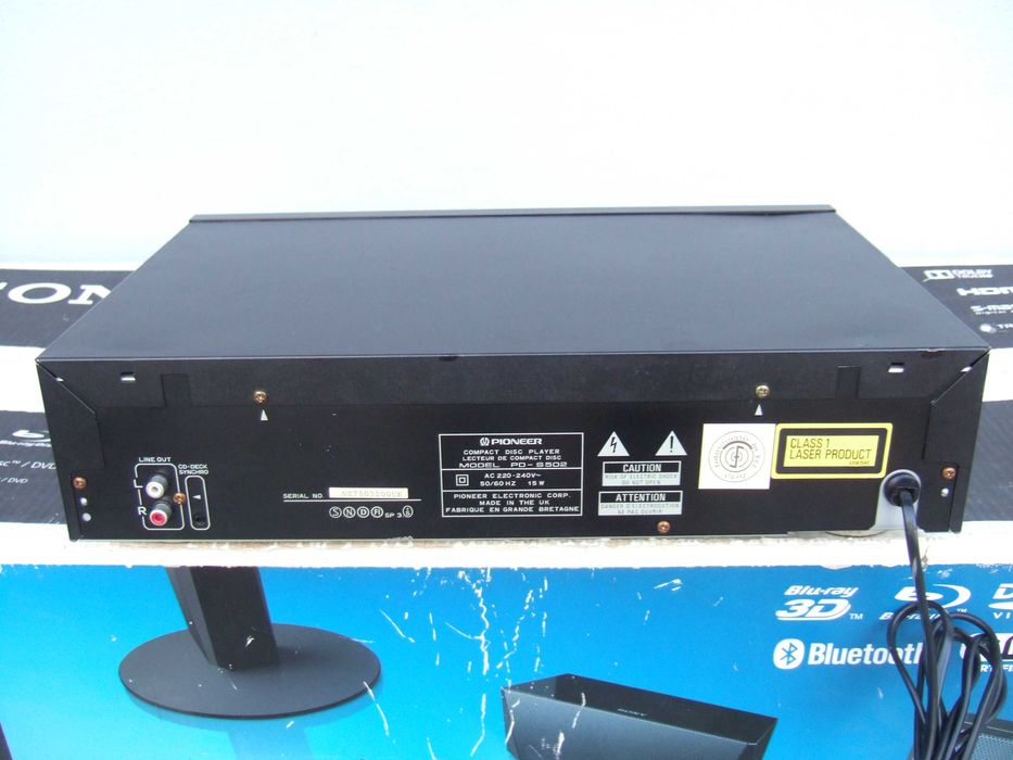 Pioneer PD-S502 Cd-player . Platter Stablle System .