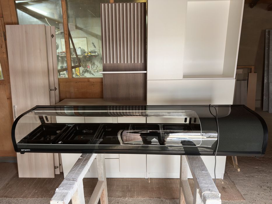 Vitrină frigorifică ingrediente / topping – GGM Gastro SKAVNR512