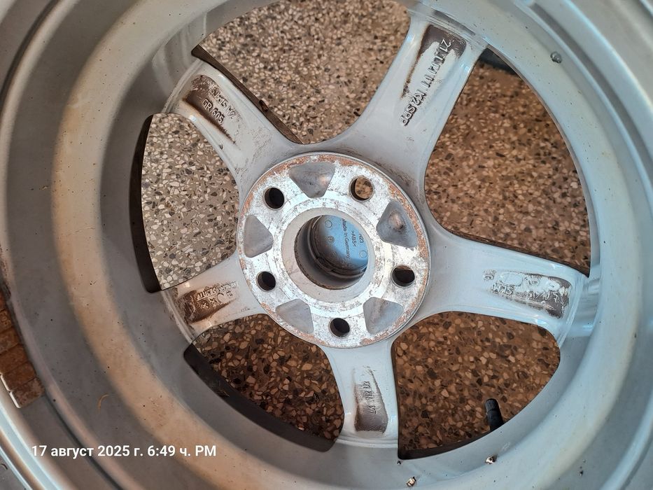 Джанти  с гуми 5x112, 4броя