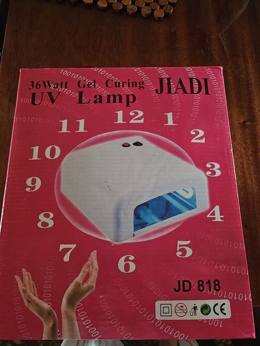 Нова UV лампа за изпичане на гел лак JIADI 36W (Модел JD 818)