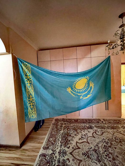 Флаг РК размер 1,5м х 3м