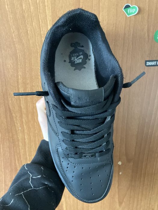 Nike air bleck nr 42