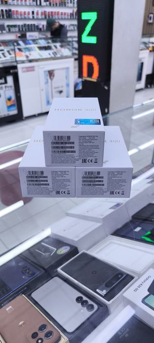 Honor 400 lite 8/256 qora yangi