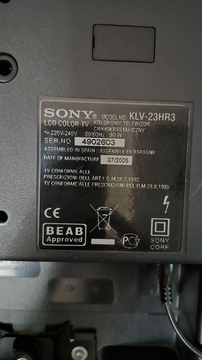 Телевизор SONY жк