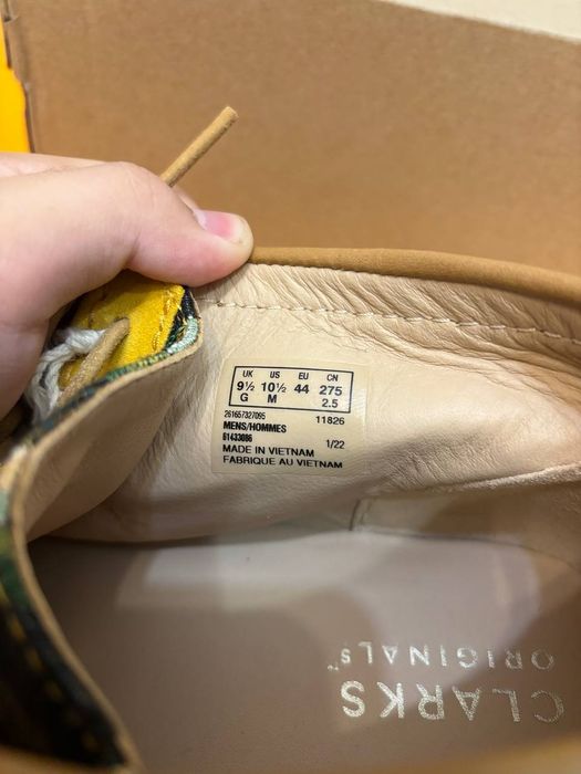 Полуботинки Clarks